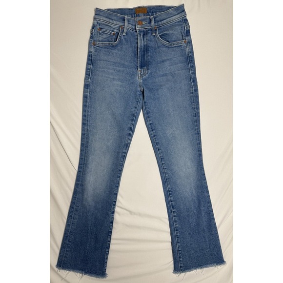 MOTHER Denim - Mother The Insider Ankle Fray‎ Eager Beaver Denim Jeans Womens Size 24